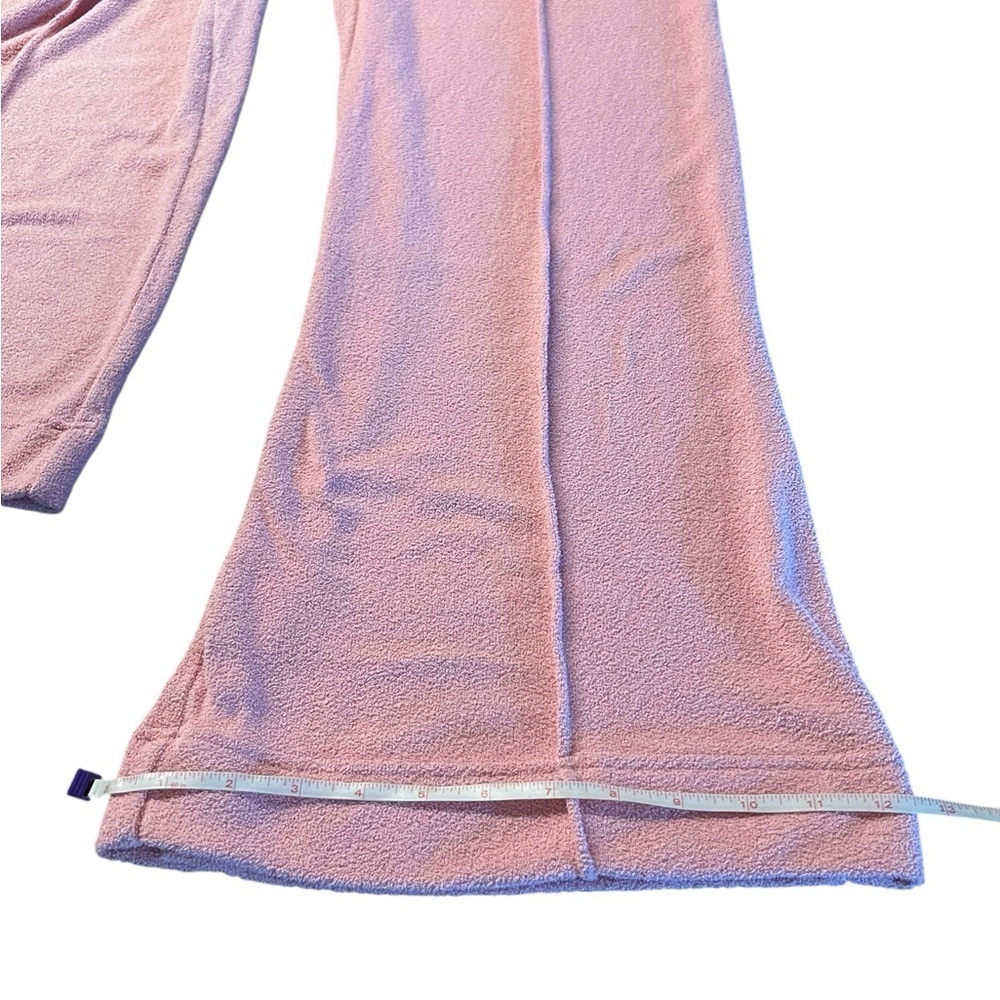 Out From Under Urban Outfitters Pink Strapless Soft Jumpsuit Wide-Leg Size Small - Picture 10 of 15